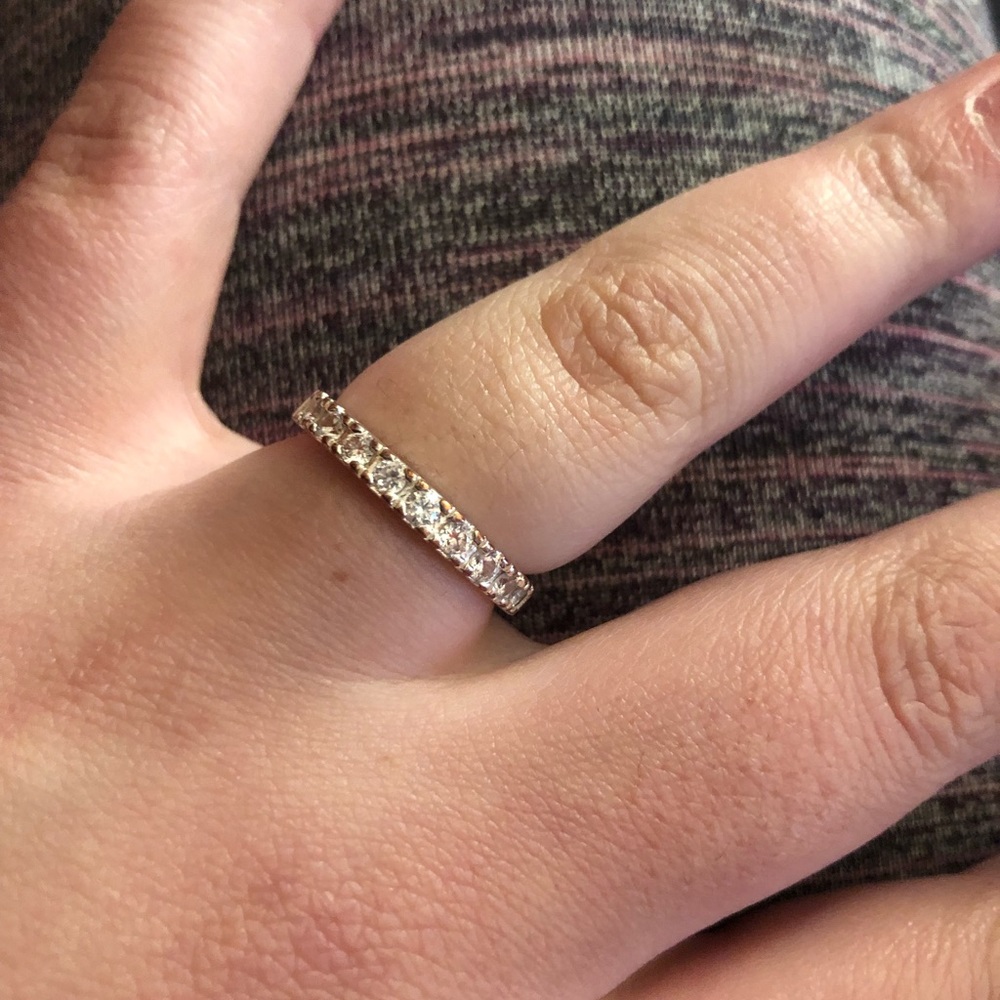 Simple Diamond Ring